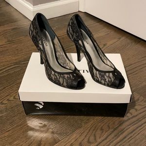 Alfani Black Lace Heels
